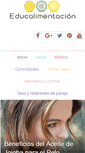 Mobile Screenshot of educalimentacion.com